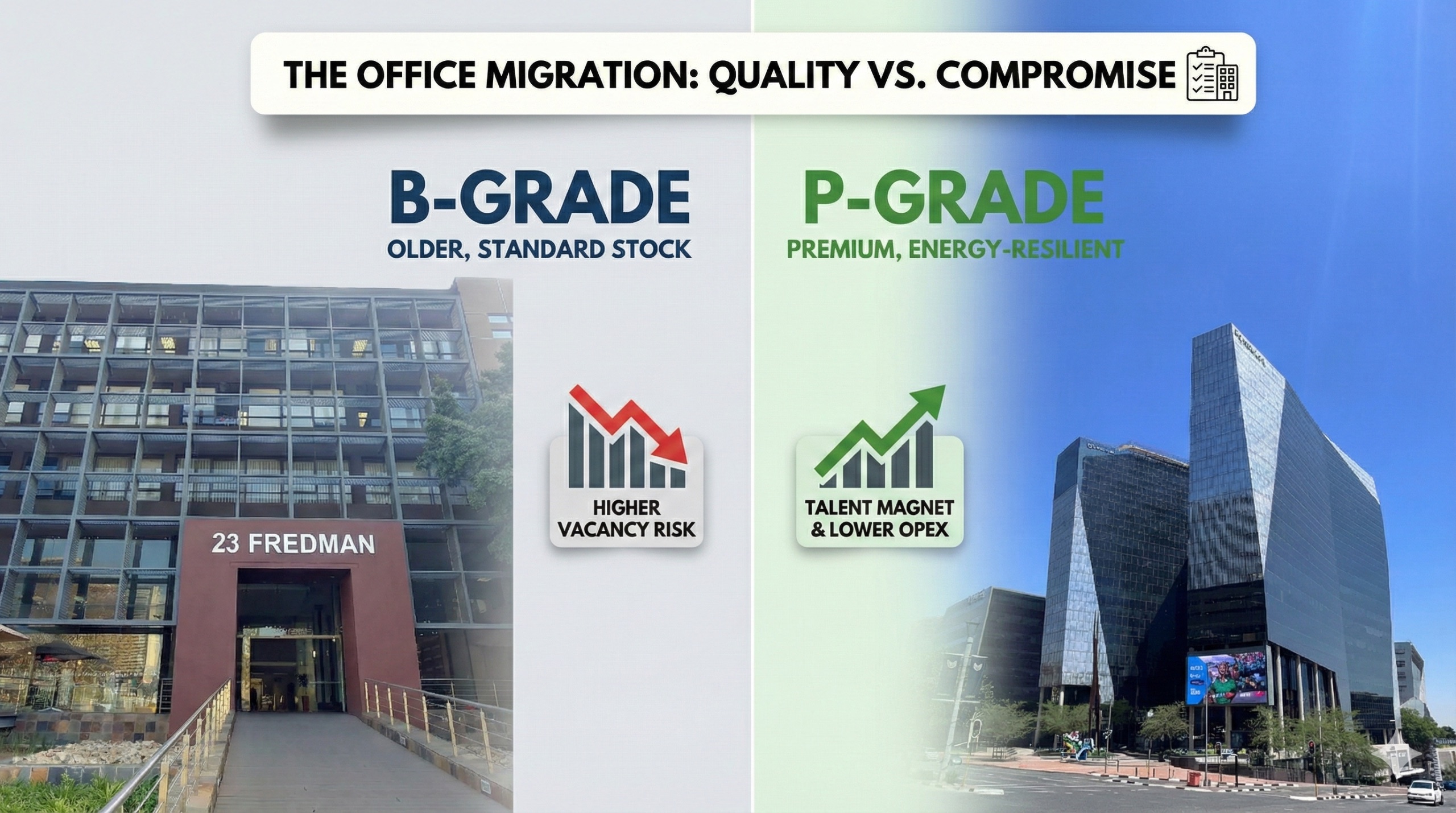 The 2026 Office Migration: Why the "Flight to Quality" is Reshaping Sandton’s Skyline